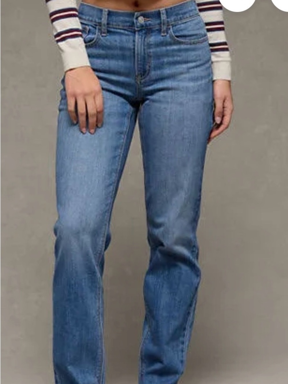 American Eagle Outfitters High-Rise Light Blue Women's Jeans